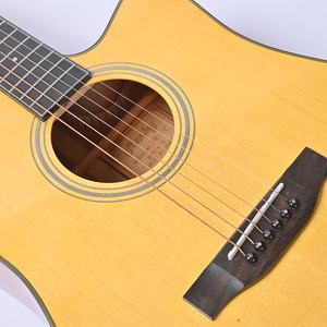 Fábrica de China, guitarras de madera maciza hechas a mano baratas, <span class=keywords><strong>guitarra</strong></span> acústica clásica para principiantes - Product Image 6