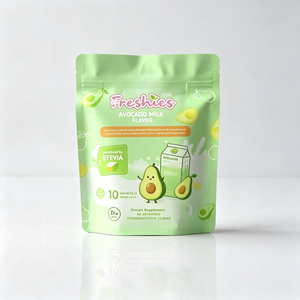 Bolsa de Fondo Plano con Suplemento Dietético Sabor Leche de Aguacate, 670g, con Endulzante de Stevia - Product Image 2