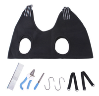 Hamac de toilettage pour animaux de compagnie, sangle de contention pour chien et chat pour la coupe des ongles, le bain et la toilettage