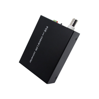 Extensor IP HD sobre coaxial con fuente de alimentación, convertidor EOC de 500M para sistemas de cámaras de seguridad CCTV-Solución de transmisión Ethernet
