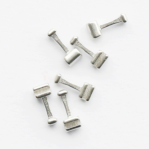 Ganci scorrevoli dentali lunghi Rixing gancio a crimpare sinistro/destro - Product Image 1