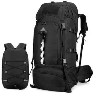 Ensemble de sac à dos 2 en 1 personnalisé, grande capacité, imperméable, pour la randonnée, le camping, les sports de plein air, le trekking, sac à dos de voyage - Product Image 1