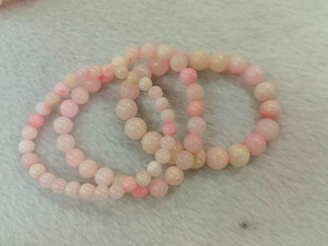 Natural Charm Gemstone Pink Mangano Calcite 6m 8m <strong>10mm</strong> Round Loose Stone <strong>Beads</strong> Bracelet for Jewelry Making - Product Image 3