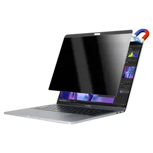 LFD105 Film Ecran Pelindung Layar Laptop, Magnetik Dapat Dilepas Privasi Film Pelindung Privasi untuk Pelindung Layar MacBook