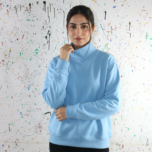 Sweat à capuche pour homme bleu ciel, 100% coton, style vintage, séchage rapide, respirant, fils fins - Product Image 1
