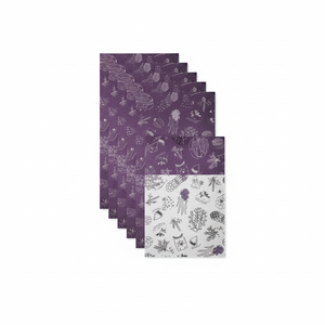 Collezione di fodera per frigorifero Non adesivo, tagliato per adattarsi, 12x24 ", mercato delle melanzane, 6 pezzi | Importazioni di Design - Product Image 1