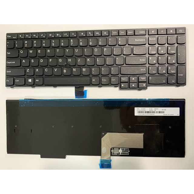 OEM ODM Laptop Replacement US Layout Keyboard for T540 E531 W540 W541 W550 W550S T540P T550 Series Fit PN 0C45254 04Y2465Without
