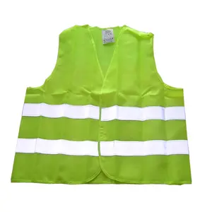 Green color High Reflective EN471 Road Safety Vest with logo workwear