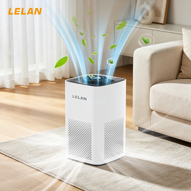 Smart Home air Purifier with Hepa Filter Removes Pm2.5 Dust Formaldehyde for Bedroom Office Household Clean Fresh air