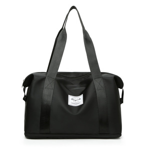 Bolsos de Mano Plegables para Mujer al por Mayor, Color Negro, Morado y Rosa, Bolsos de Viaje para Gimnasio, Bolsos de Hombro para Mujer, Bolsos de Viaje de Noche - Product Image 1