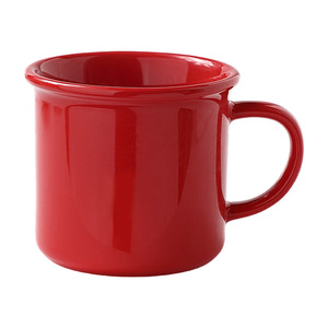Taza de Cerámica Personalizada Pequeña Roja con Imitación de Esmalte, Impresión de Logotipo, Regalo Empresarial, Comercio Electrónico Transfronterizo - Product Image 2