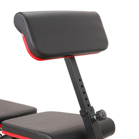 Banc d'entraînement pliable d'intérieur unisexe multifonctionnel Sport réglable