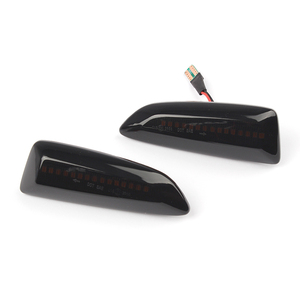 Autodragons - Luces LED Dinámicas Ahumadas para Esquina Izquierda y Derecha, para Astra P10 CC B16 Z18, Luces Intermitentes Laterales LED Ámbar - Product Image 1