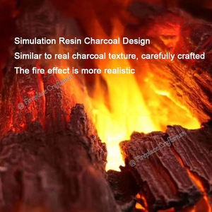 स्मार्ट वाईफ़ाई अशुद्ध लकड़ी लॉग नियंत्रण एलईडी लौ जल वाष्प डालने भाप चिमनी 3d जल वाष्प चिमनी - Product Image 4