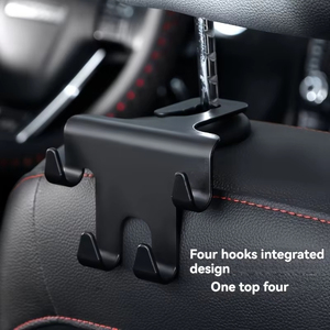 Support de tasse multifonctionnel pour dossier de siège de voiture, crochet de rangement suspendu pour boissons, boîte de rangement pour thé au lait, organisateur d'accessoires de voyage intérieur, vente en gros - Product Image 3