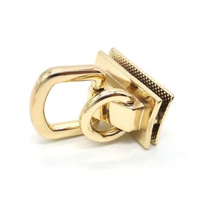 Tas tali emas ringan logam, tali tas jangkar konektor penjepit tepi gesper cincin D ganda - Product Image 5