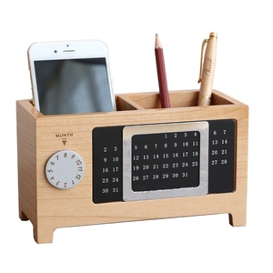 Perpetual lịch văn phòng & phòng khách bàn tổ chức với chất liệu gỗ đơn Tier đa chức năng thiết kế màu sắc tự nhiên - Product Image 4