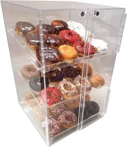 Acryl Bakkerij Gebak Vitrine Cast Cakes Donuts Cupcakes Gebak Bakkerij Showcase