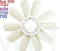 Ventilateur de radiateur Coaster 16306-2700 pour système de ventilation des véhicules routiers