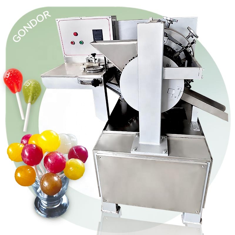 Haute Vitesse Chaîne Béquille De Bonbon Coupe Dur Rouleau Bonbons Sucette Faire Moule Die Forme Presse Machine d'occasion