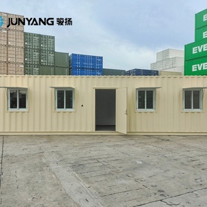 Cabinas Modulares Desmontables de Acero Corten de 40 Pies con 4 Ventanas y 1 Puerta para Obras de Construcción - Product Image 2