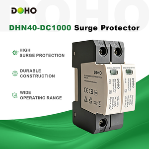 Protector Contra Sobretensiones <span class=keywords><strong>DOHO</strong></span> DHN40-DC1000-2P Tipo T1+T2 para Sistemas de Energía Solar Industriales de Corriente Continua, 40kA de Corriente de Descarga Máxima, Protección Contra Rayos - Product Image 2