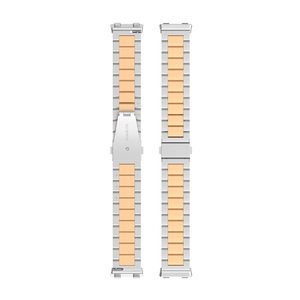 <span class=keywords><strong>Bracelet</strong></span> de remplacement en métal pour <span class=keywords><strong>montre</strong></span> <span class=keywords><strong>OPPO</strong></span> 2 42mm <span class=keywords><strong>46mm</strong></span> <span class=keywords><strong>bracelet</strong></span> de <span class=keywords><strong>montre</strong></span> en acier inoxydable à trois perles - Product Image 6