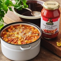 Sauce aux pâtes authentique tomate, oignon, ail San Remo 500g, boîte en vrac, prête à l'emploi, végane, style italien, sans gluten, sans conservateurs