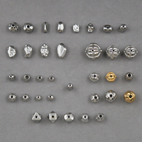 Offre Spéciale – Perles entretoises multi-formes en acier inoxydable plaqué or pour la confection de bracelets et colliers DIY