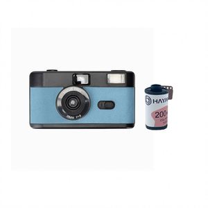 35mm Film Camera Reusable With Film, Compatible with 35mm Color Negative or B/W Film, Non-Disposable Camera with <b>Flash</b> - Product Image 1