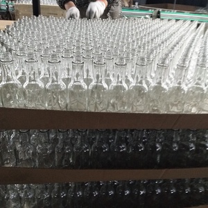 100ml 150ml 200ml 250ml 330ml Woozy Bottle Food Grade Glass <strong>Gottles</strong> for Storing Chilli Sauce - Product Image 3