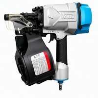 Pistolet à clous pneumatique industriel TOUA CN80, longueur de clou 3-1/4 pouces, corps en aluminium, poignée en caoutchouc confortable, haute vitesse