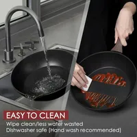 Set Peralatan Masak Dapur Anti Lengket 31-Piece dengan Panci Panggang, Panci Saus, Loyang, Peralatan Masak, Pegangan Bakelite