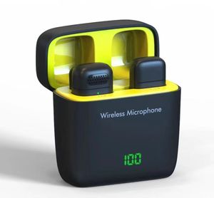 K6 Sống Kép Không Dây Clip Lavalier Microphone 2.4Ghz USB Loại C Tiếng Ồn Hủy Bỏ Đa Hướng Biểu Tượng Tùy Chỉnh Dịch Vụ - Product Image 4