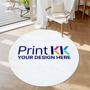 Image personnalisée tapis en polyester de haute qualité fait à la main bordure blanche douce grand pour chambre à coucher moderne classique haut fait à la main rectangle abstrait - Product Image 1