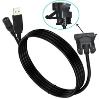 Câble de charge USB AM HD USB a vers USB DC5521 296111170AD pour machine POS Ingenico IPP3320 IPP350 et ISS250
