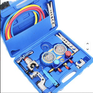 Household Air Conditioner Flare Tool <b>Vacuum</b> <b>Pump</b> Refrigerant Charging Kit Air Conditioning Industrial Grade for Profession - Product Image 4