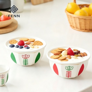 Tazón de Postre de Chocolate Estilo Árabe Personalizado FENN de 6 Pulgadas, Tazones Ramekin, Tazón para <span class=keywords><strong>Ensalada</strong></span>, Bandeja para Hornear para Fiestas, Banquetes y Eventos - Product Image 1
