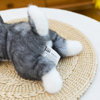 Peluche chien Kawaii en gros, jouet en peluche doux, poupée animale en peluche mignonne pour filles, cadeau d'anniversaire pour enfants