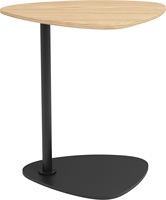 Table portable en bois de qualité commerciale pour ordinateur portable, idéale pour les zones de repos et les espaces de coworking