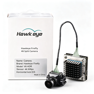 Caméra Hawkeye Firefly V6 HDR 4K 60FPS à double objectif, horizontal, avec EIS anti-tremblement et large plage dynamique, pour drones de course FPV RC - Product Image 6