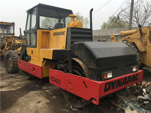 รถบดอัดแอสฟัลต์แบบสั่นสะเทือนสองลูกกลิ้ง Dynapac CC422 รุ่นดั้งเดิมของสวีเดน ใช้สำหรับการบดอัดแอสฟัลต์ การก่อสร้างทางหลวง และการซ่อมแซมถนน - Product Image 5