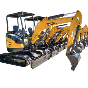 Alta eficacia usada SANY SY16C SY18U SY19E SY26U Mini excavadora sobre orugas maquinaria de construcción Original con componentes centrales - Product Image 1