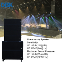 Système LA, enceinte Line Array double 12 pouces + double caisson de basses 18 pouces, enceinte active passive personnalisée, équipement sonore