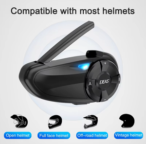 Q7 <span class=keywords><strong>EJEAS</strong></span> motocicleta Bluetooth casco auriculares 7 jinetes Grupo hablar intercomunicadores llamadas manos libres para carretera - Product Image 4