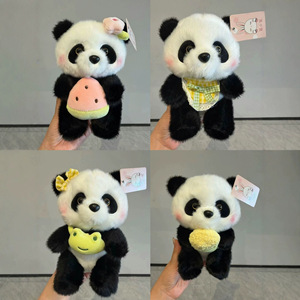 Adorable Peluche Panda Fleur Géante, Cadeau d'Anniversaire de Chengdu, Jouet pour Machine à Pinces - Product Image 3