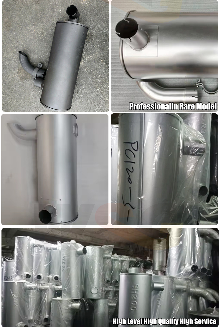 エセックス For ZX ZAX 200-5-6 6BG1 Throat Muffler Connecting Pipe