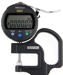 Nuevo Medidor de Espesor Mitutoyo 547, 0 mm - 10 mm, 547-301A, Resolución de 0.01 mm, Medidor de Espesor Digital 547-301A - Product Image 5
