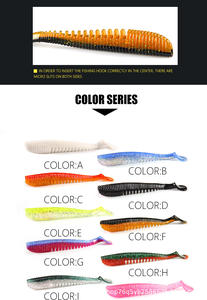 Supercontinent – leurres de pêche souples, 50mm, 80mm, 95mm, 110mm, appâts artificiels, matériel de prédateur pour <span class=keywords><strong>brochet</strong></span> et <span class=keywords><strong>brochet</strong></span> - Product Image 4