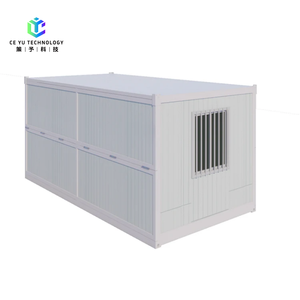 <span class=keywords><strong>Maison</strong></span> pliable portable étanche de 20 pieds, préfabriquée, type mini-conteneur avec structure en acier pour une habitation à long terme et une <span class=keywords><strong>location</strong></span> à court terme - Product Image 5